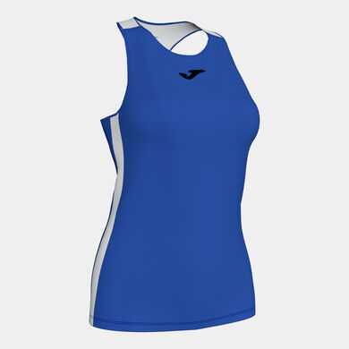 Camiseta tirantes mujer Torneo royal blanco