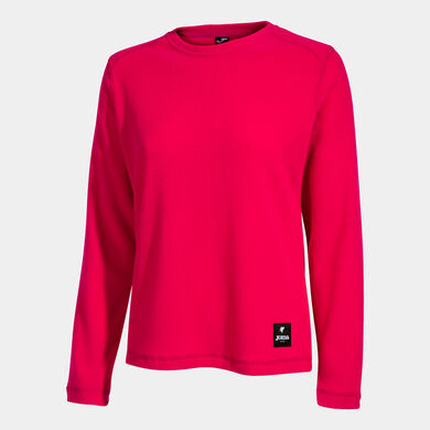 Camiseta manga larga mujer Explorer fucsia