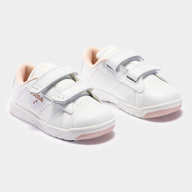 Zapatillas casual Play 21 junior blanco rosa