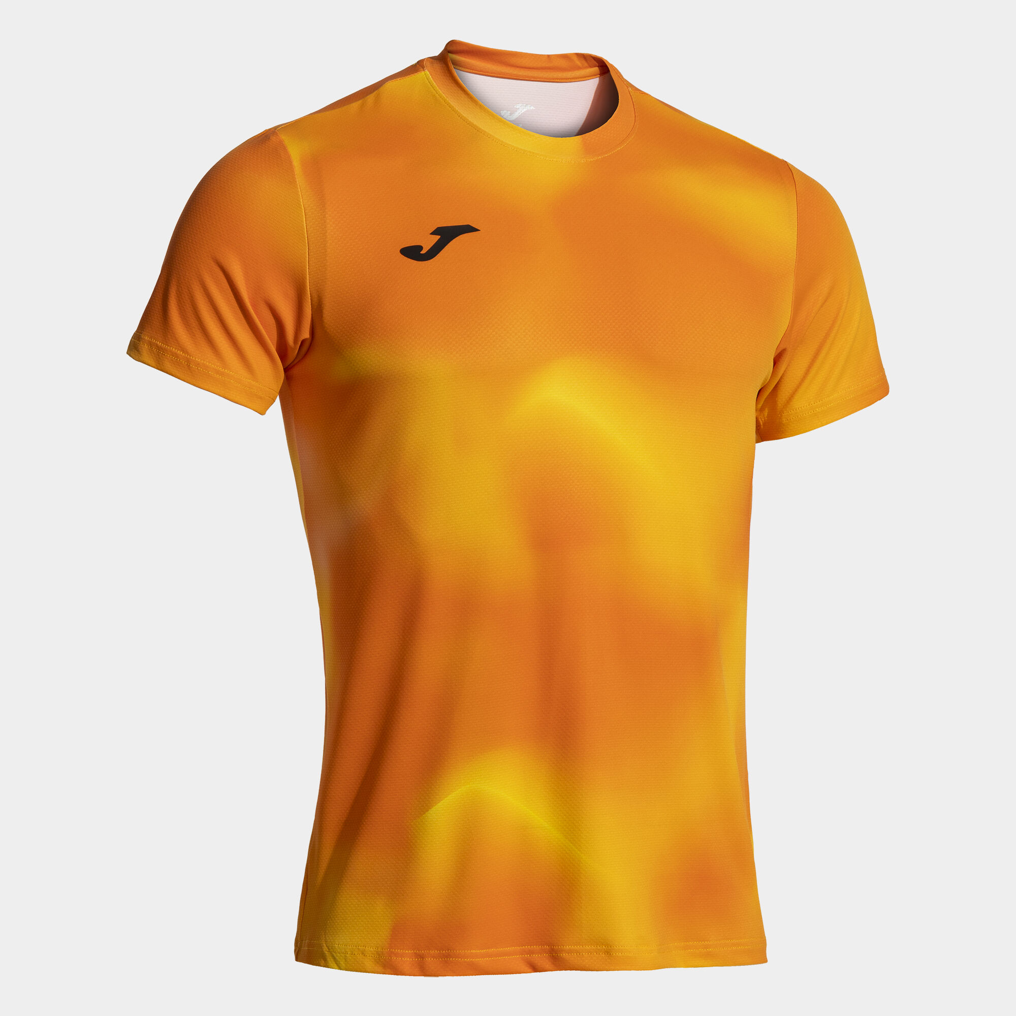 Shirt short sleeve man R Trail Nature orange