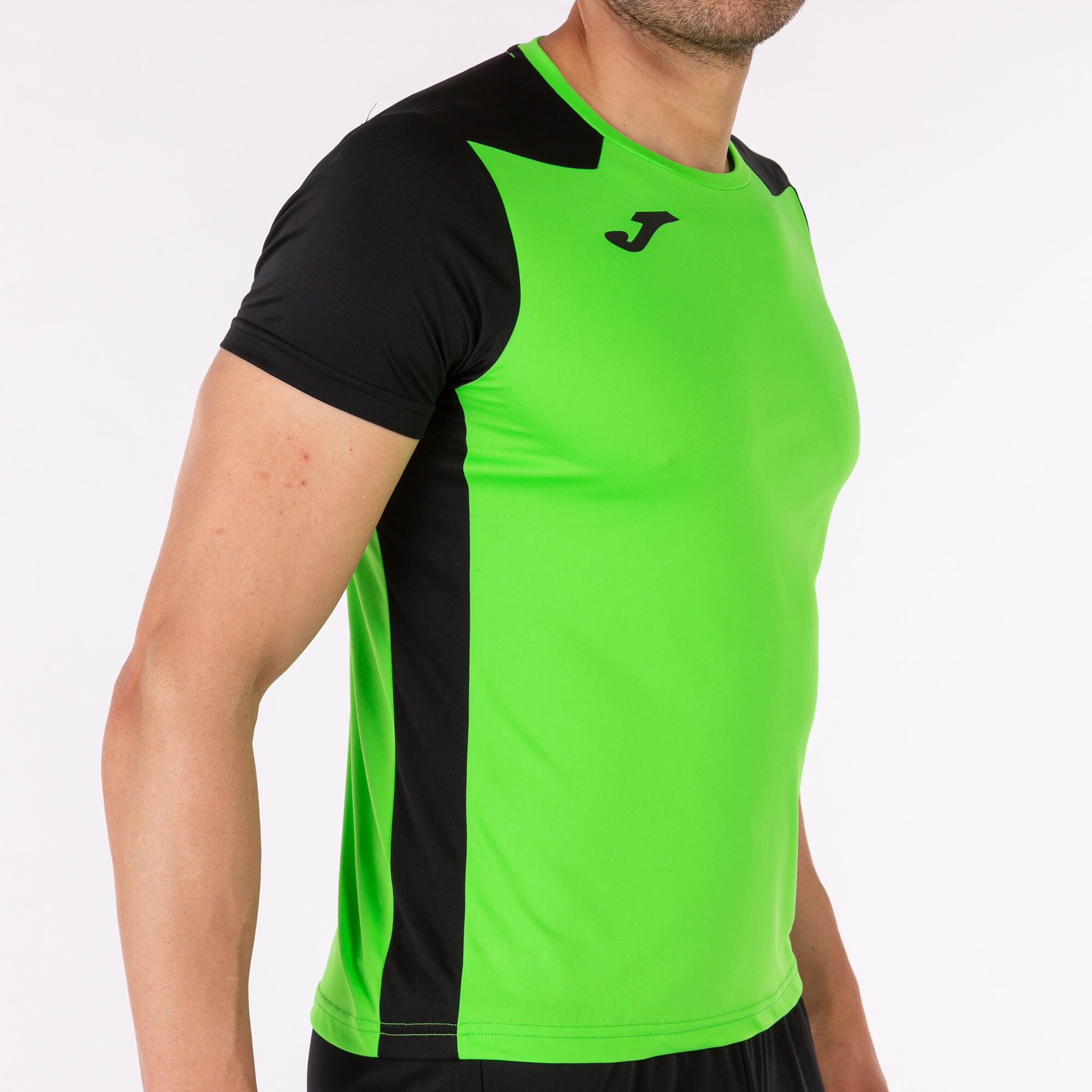 Joma Record II Camiseta - Fluor Green/Black