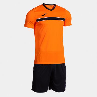 Conjunto homem Victory laranja preto