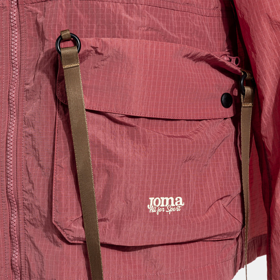 CHAQUETA CON CAPUCHA MIMETIC