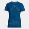 Shirt short sleeve woman R-Trail Nature blue