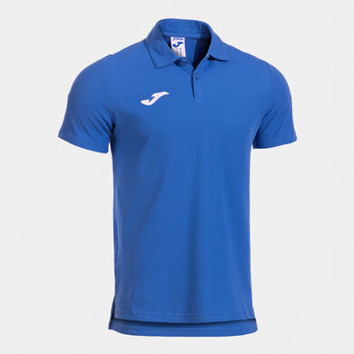 Polo shirt short-sleeve man Olimpiada royal blue