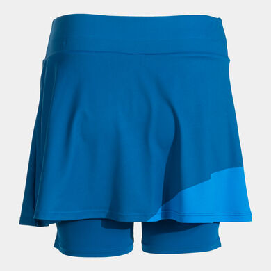 Saia mulher Torneo azul coral