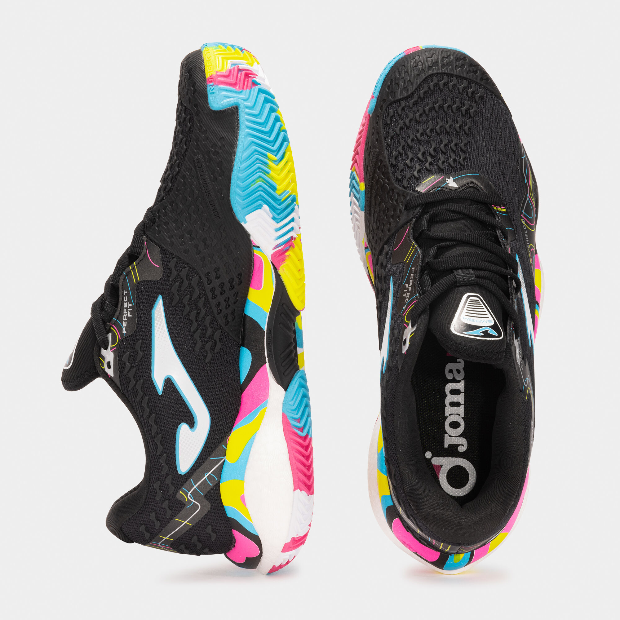 Shoes Smash 25 clay unisex black multi color | JOMA®