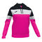 Hanorac cu gluga damă Crew IV fucsia negru