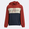 Felpa con cappuccio uomo Mimetic rosso beige blu navy