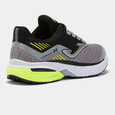 shoes Titanium man gray fluorescent yellow