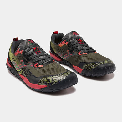 Chaussures trail running Tundra  Barefoot 26 homme kaki