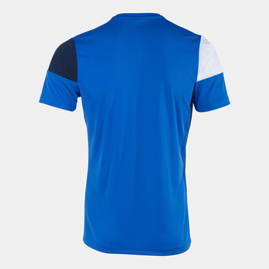Maglia a manica corta uomo Crew V blu reale blu navy