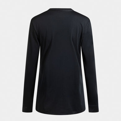 T-shirt maniche lunghe donna Breath nero