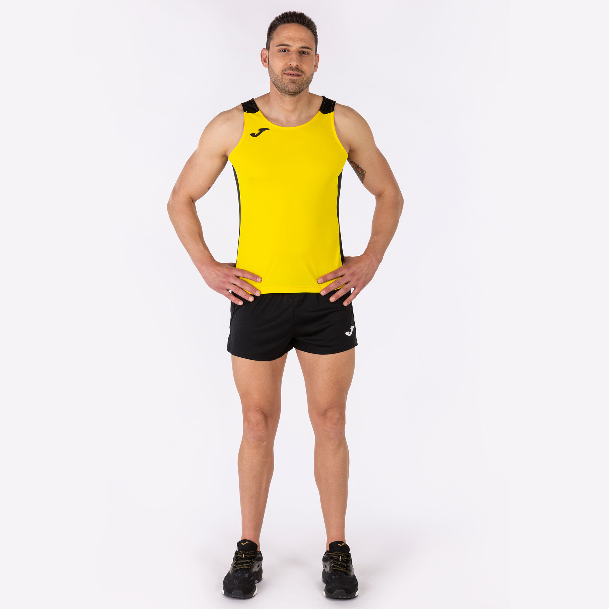 Yellow running tank cheap
