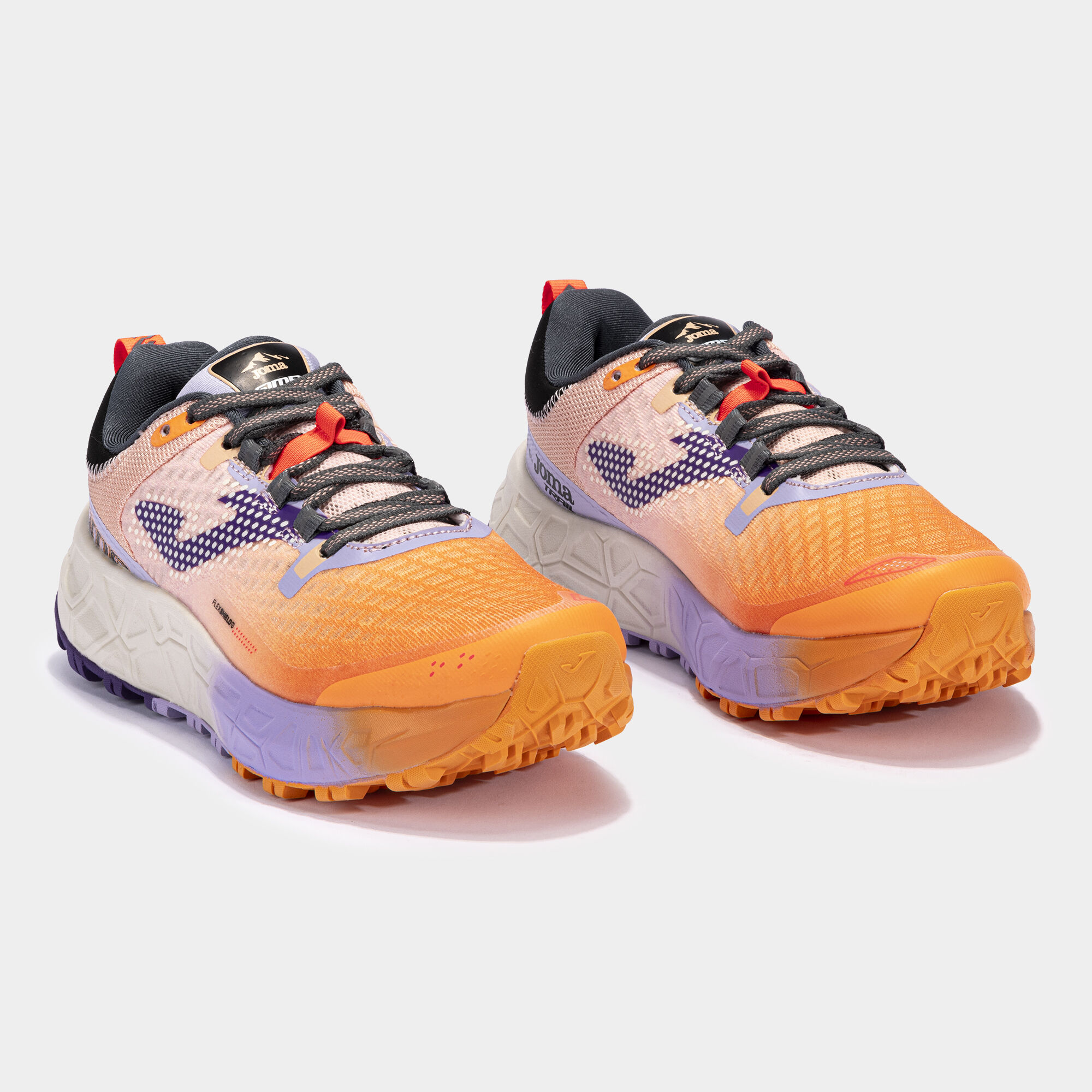 Pantofi sport trail Sima Lady 24 damă portocaliu violet