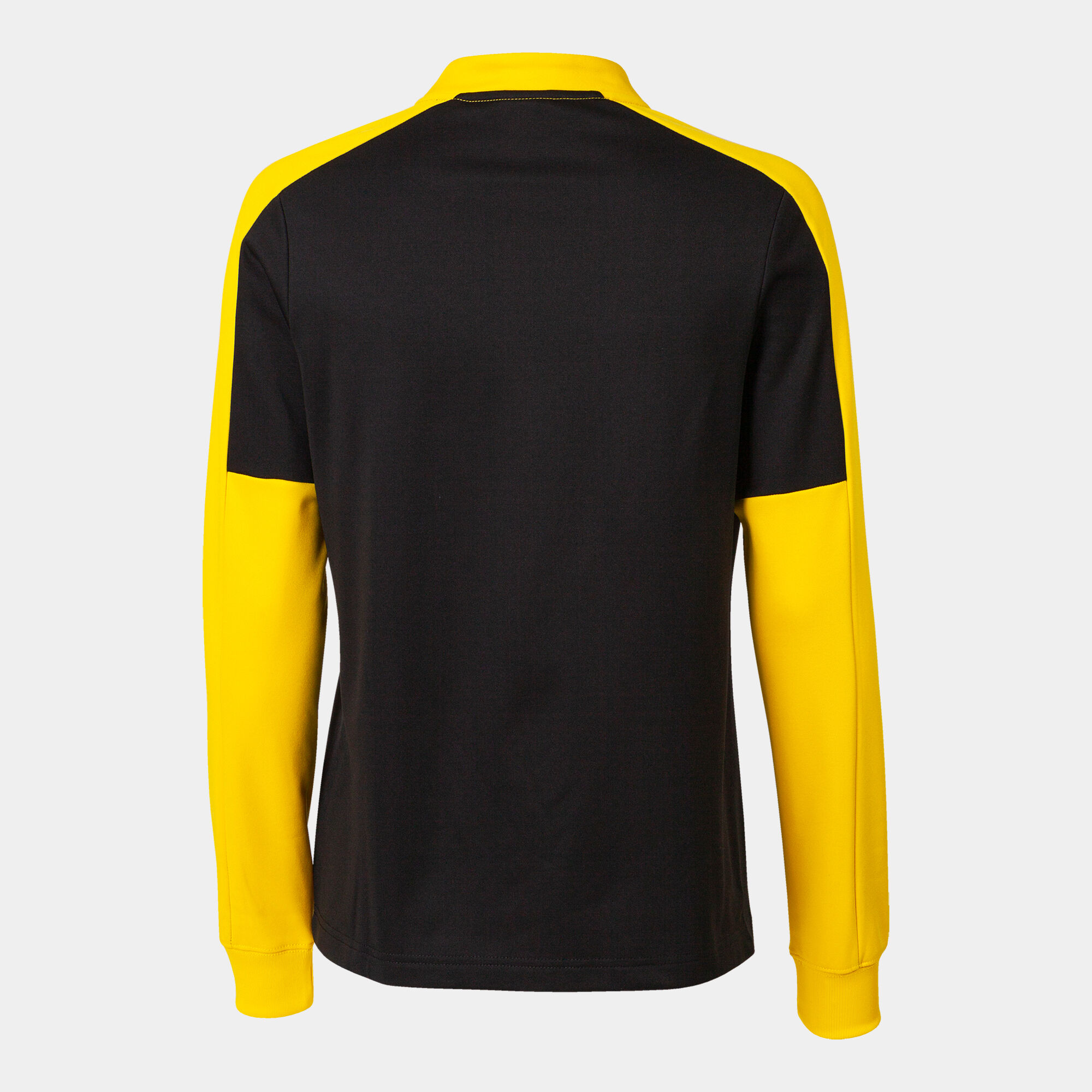 Sweat-shirt femme Eco Championship noir jaune