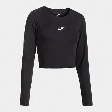 Langarmshirt frau Step schwarz