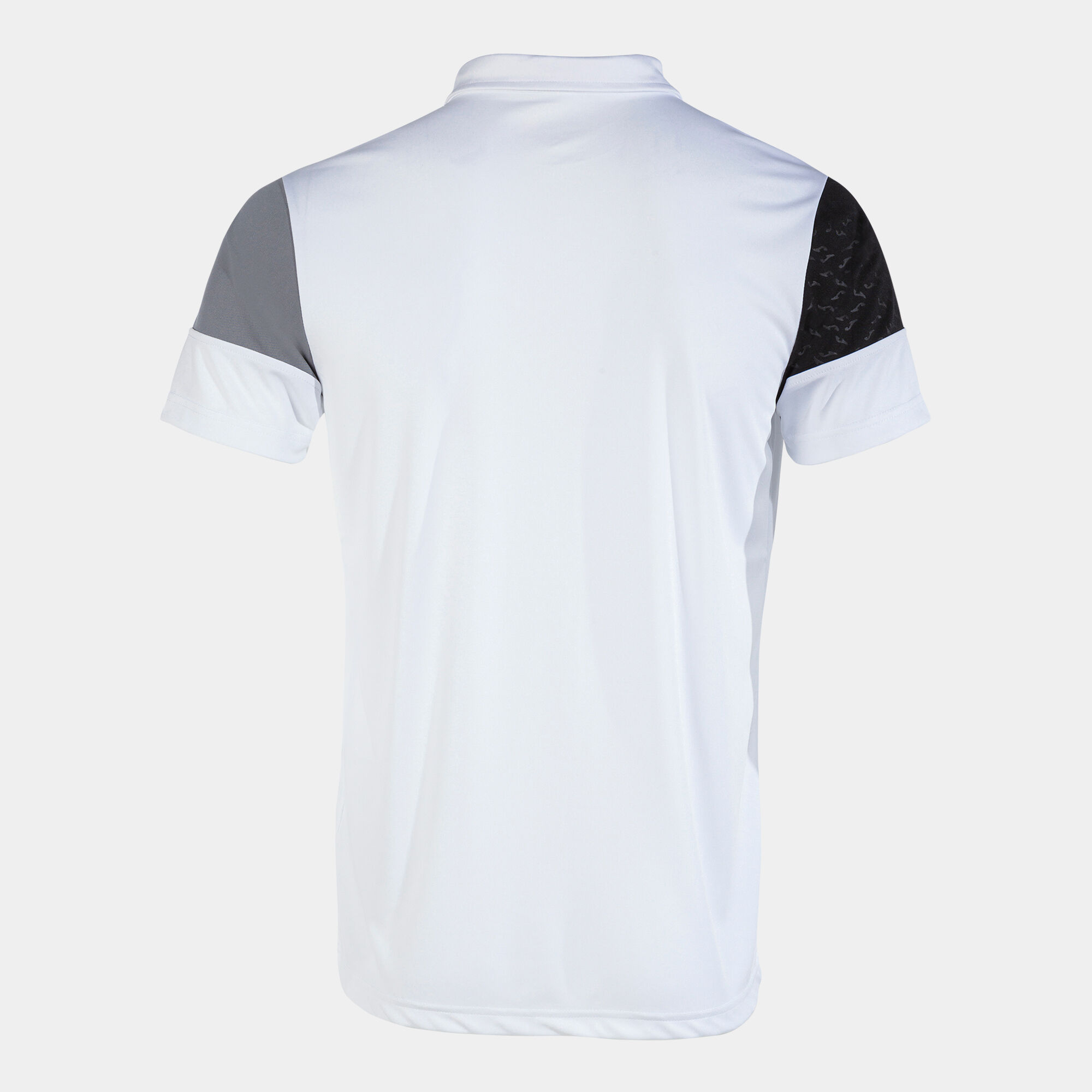 Polo shirt short-sleeve man Crew V white gray