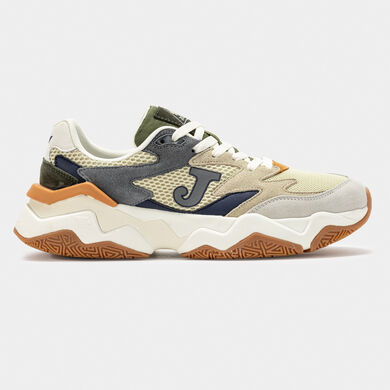 Sapatilhas casual C1400 Men 25 homem bege verde