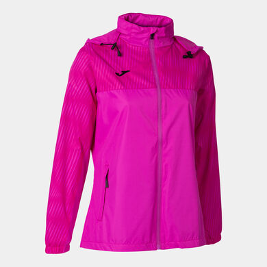 Imperméable femme Montreal rose fluo
