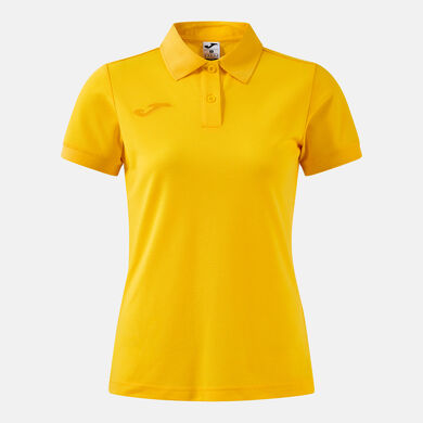 Polo shirt short-sleeve woman Bali III yellow