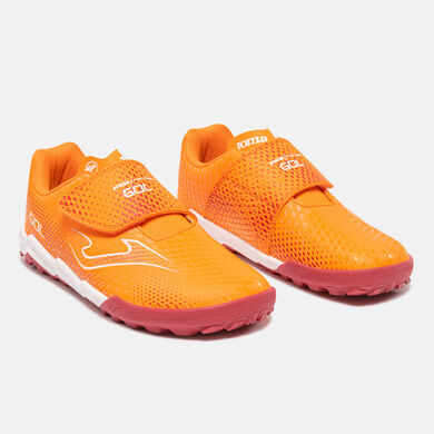 Football boots Gol Junior Barefoot 26 turf junior orange