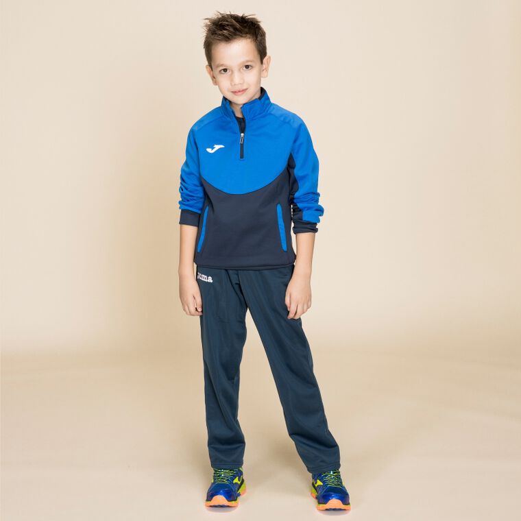 SUDADERA ESSENTIAL 1/2 CREMALL TURQ- image number null