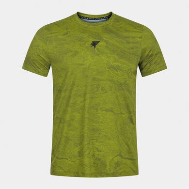 T-shirt manga curta homem explorer verde