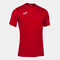 Shirt short sleeve man Montreal red