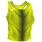 Top femme Olimpia jaune fluo noir