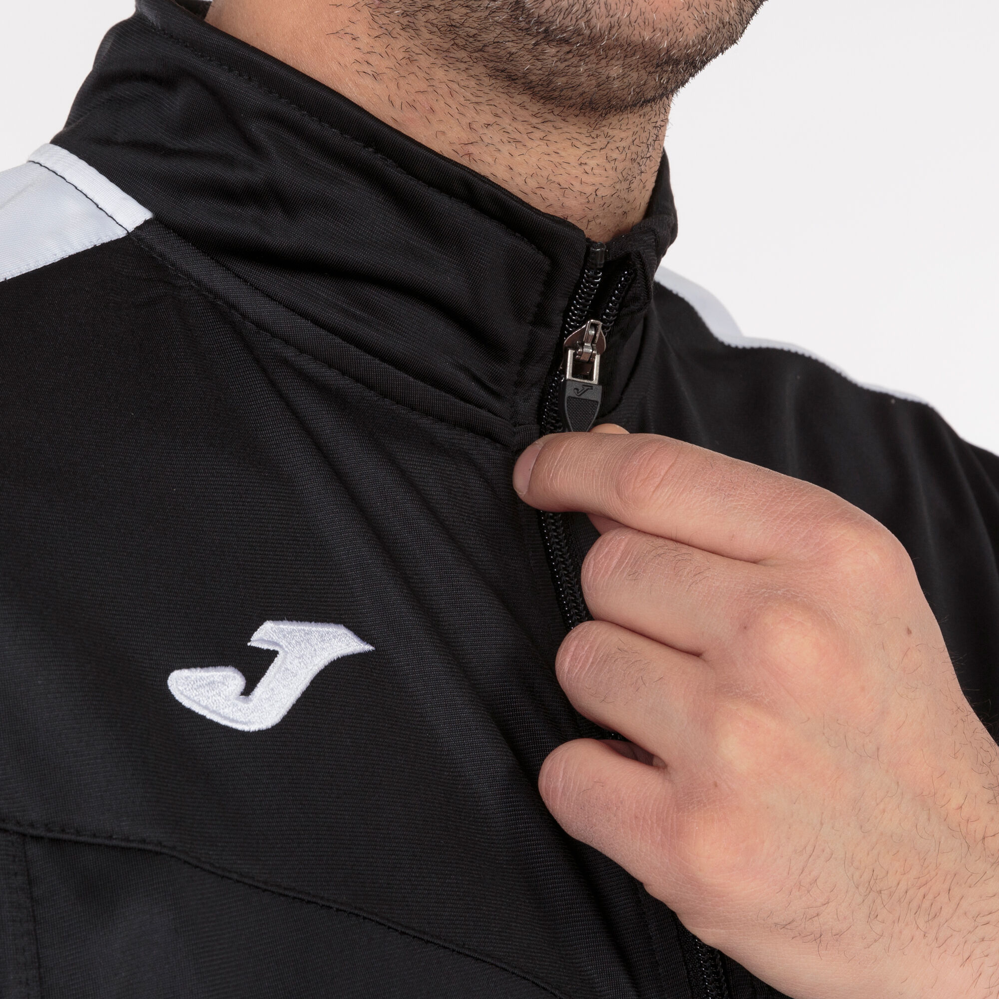Jacket man Championship IV black white