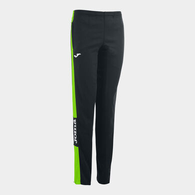 Calça comprida mulher Championship IV preto verde fluorescente