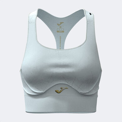 Sujetador deportivo mujer R-Night blanco