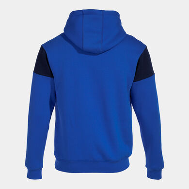 Sweatshirt mit kapuze mann Crew V königsblau marineblau