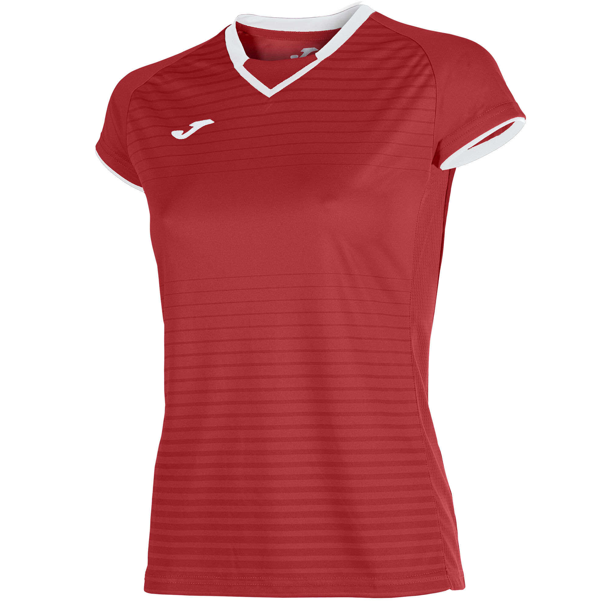 Maillot manches courtes femme Galaxy rouge