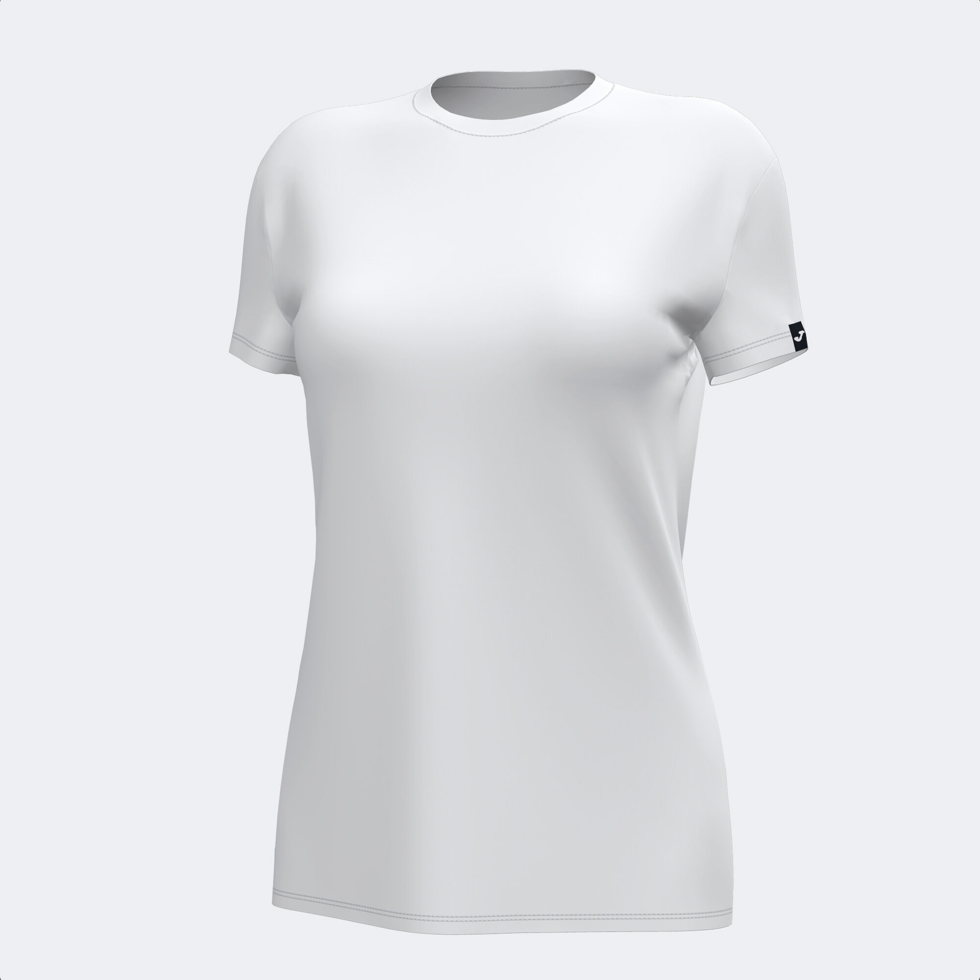 T-shirt manga curta mulher Desert branco