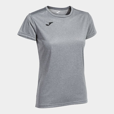 Shirt short sleeve woman Combi gray