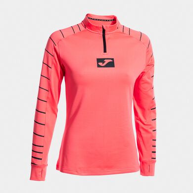Sweat-shirt femme R-City Helium corail