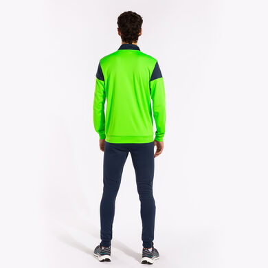 Tuta uomo Oxford verde fluorescente blu navy