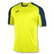 Maglia a manica corta uomo Essential giallo fluorescente blu navy