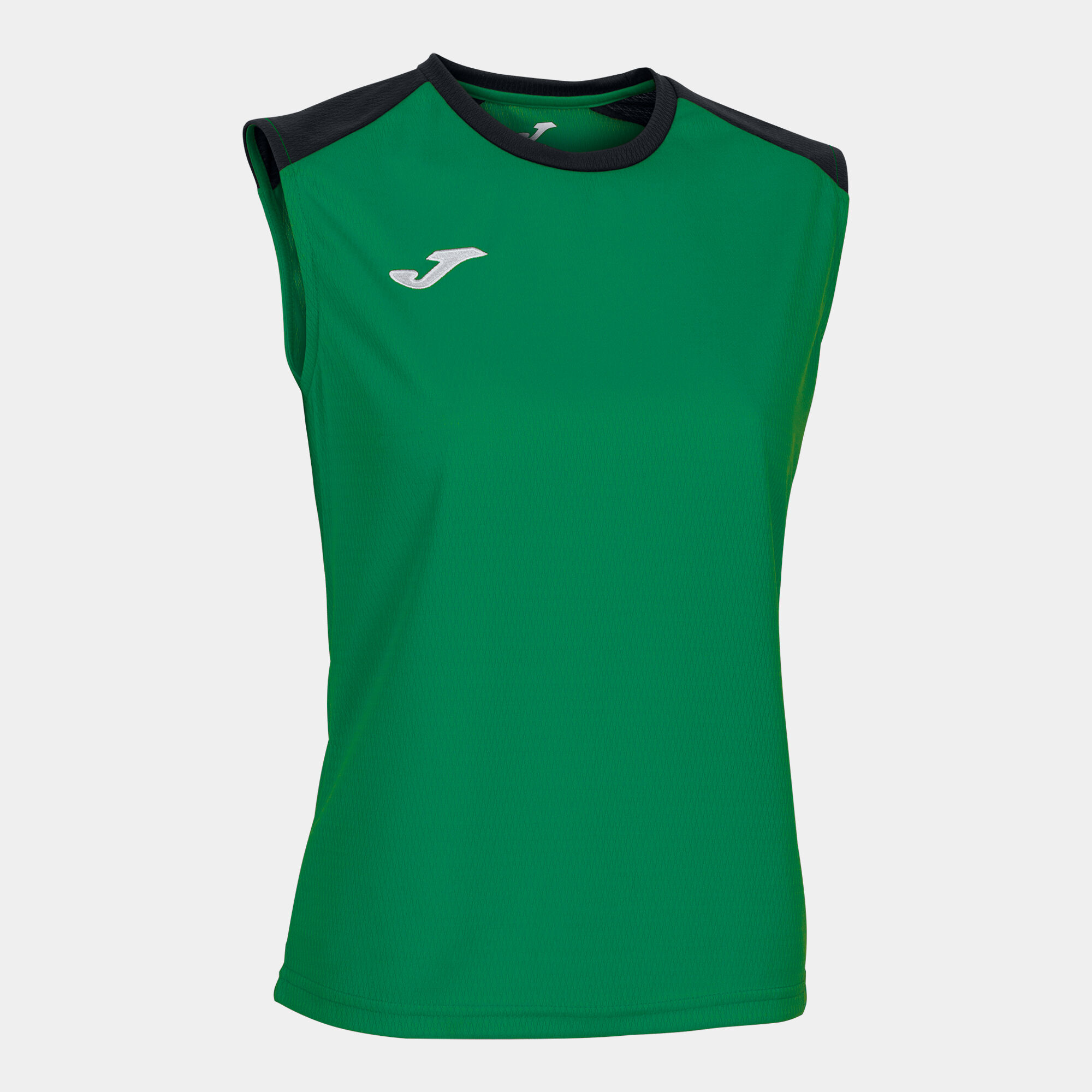 T-shirt de alça mulher Eco Championship verde preto