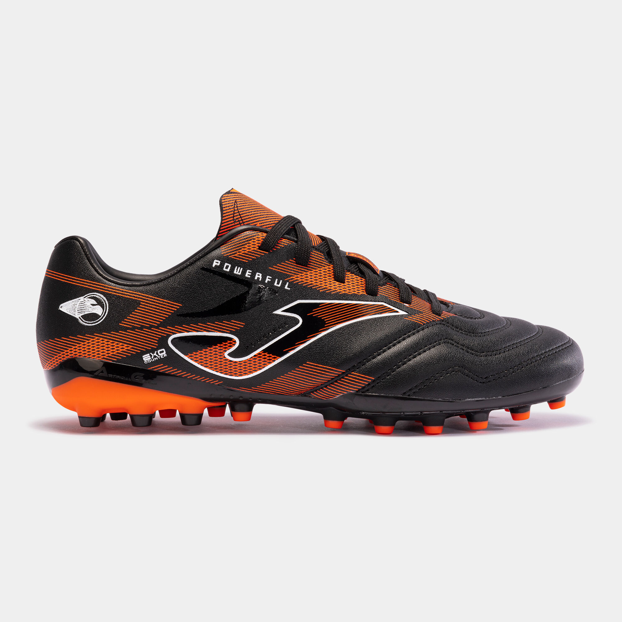 Chaussures football Powerful 24 gazon synthétique AG noir