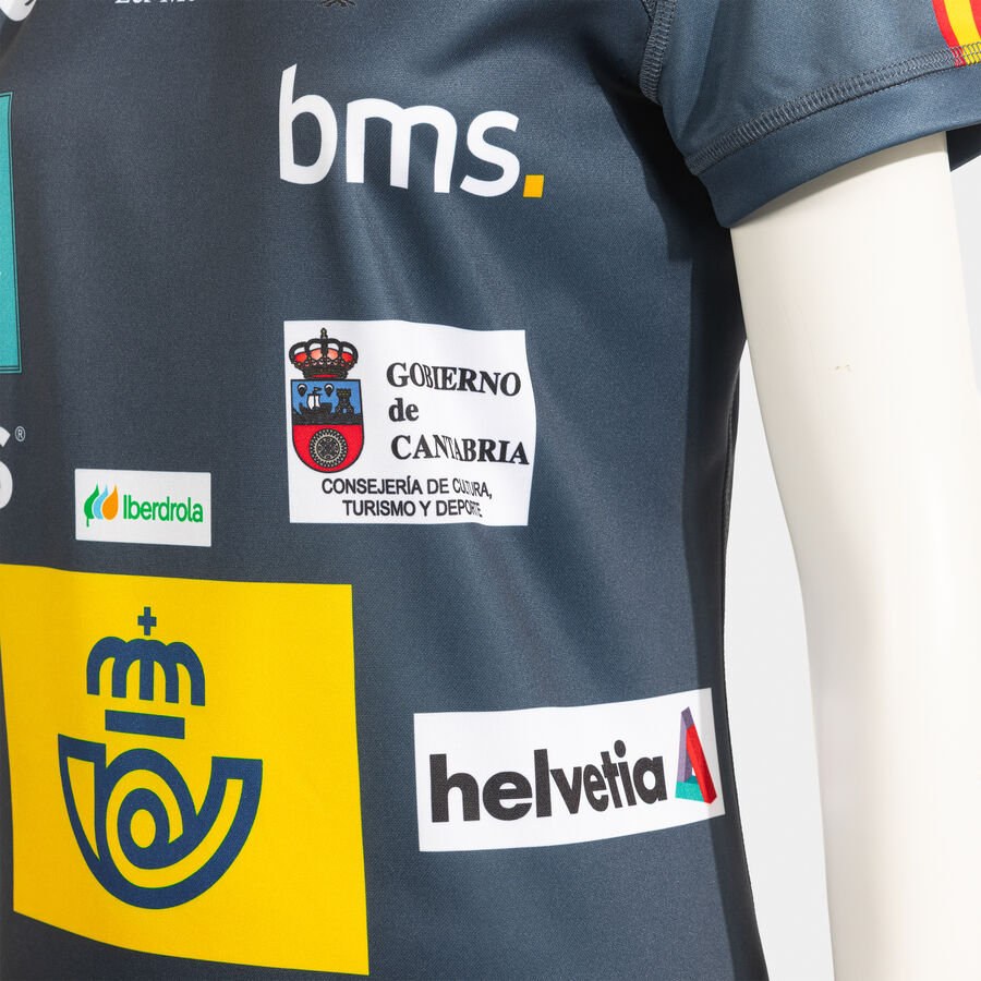 CAMISETA MANGA CORTA MUJER COMP. OFI. FED. BALONMANO ESPA&Ntilde;A