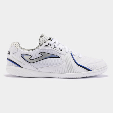 Scarpe calcio a 5 Dribling 24 indoor bianco blu