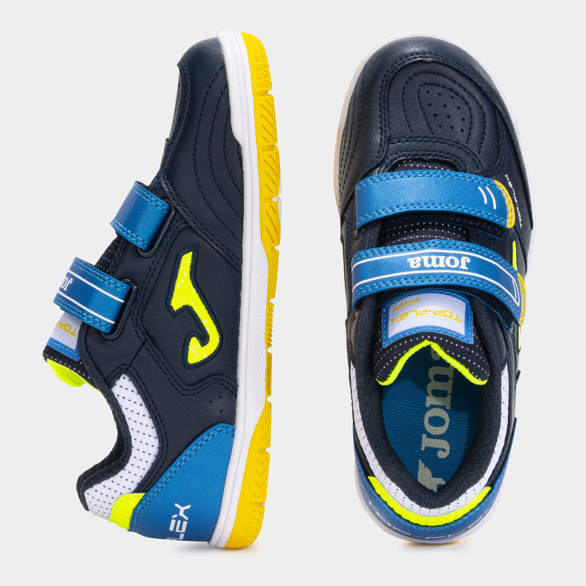 Futsal shoes Top Flex Jr 25 indoor junior navy blue | JOMA®
