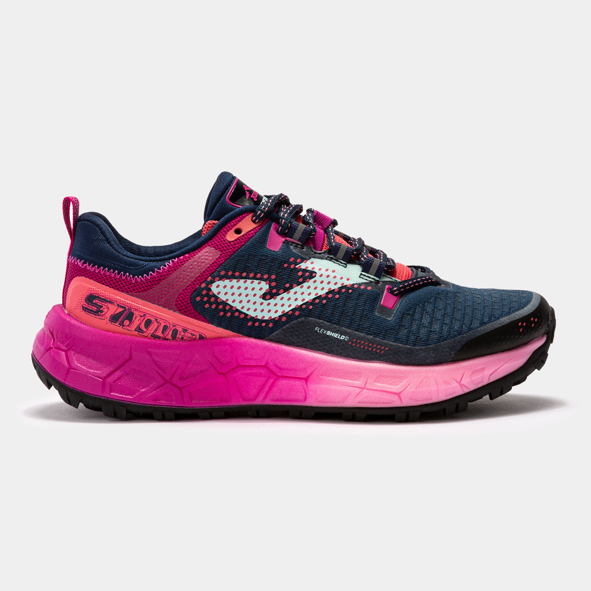 TRAIL-RUNNING SHOES SIMA 22 WOMAN NAVY BLUE PINK