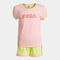 Set bambina Kids Camp rosa lime