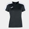 Camiseta manga corta mujer Academy III negro blanco