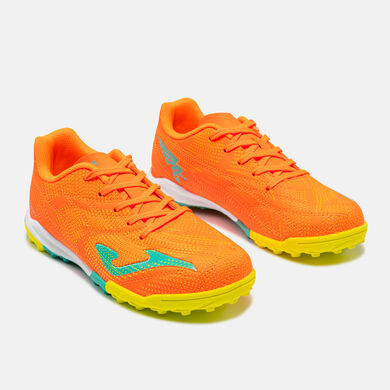 Football boots Evolution Jr 26 turf junior orange