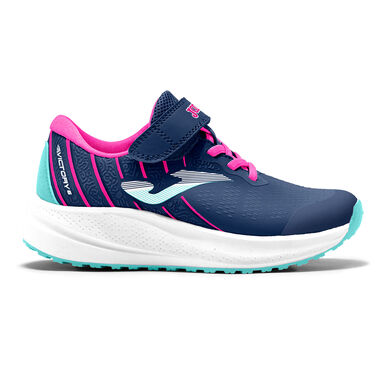 Pantofi sport alergare Victory Jr 25 junior bleumarin fucsia
